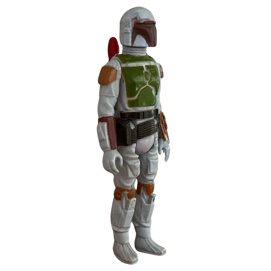 Vintage Star Wars Boba Fett tri logo 1979 scar no coo PBP