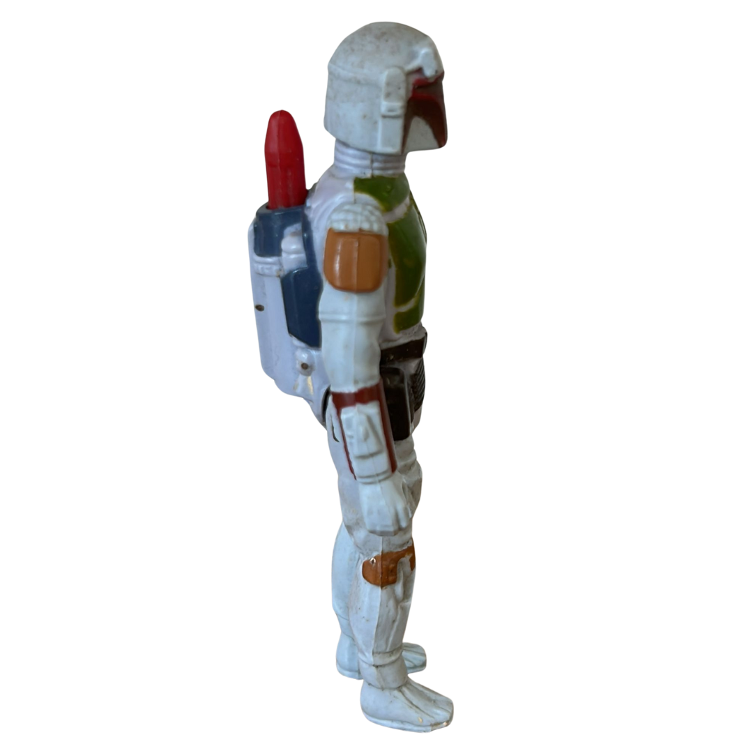 Vintage Star Wars Boba Fett tri logo 1979 scar no coo PBP