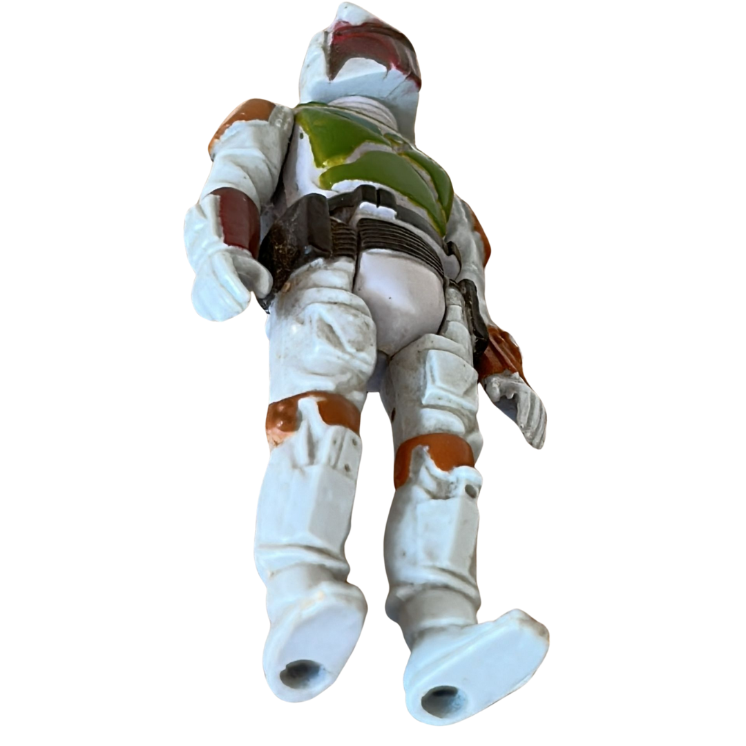 Vintage Star Wars Boba Fett tri logo 1979 scar no coo PBP