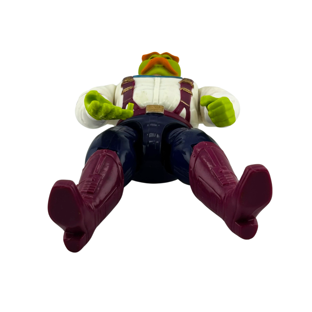 Bravestarr Handle Bar figure bartender with working action by Mattel Handlebar 292