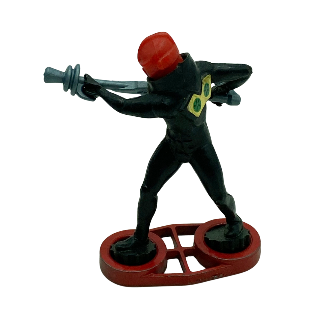 Britains Space Alien figure with gun and stand vintage toy 207-3