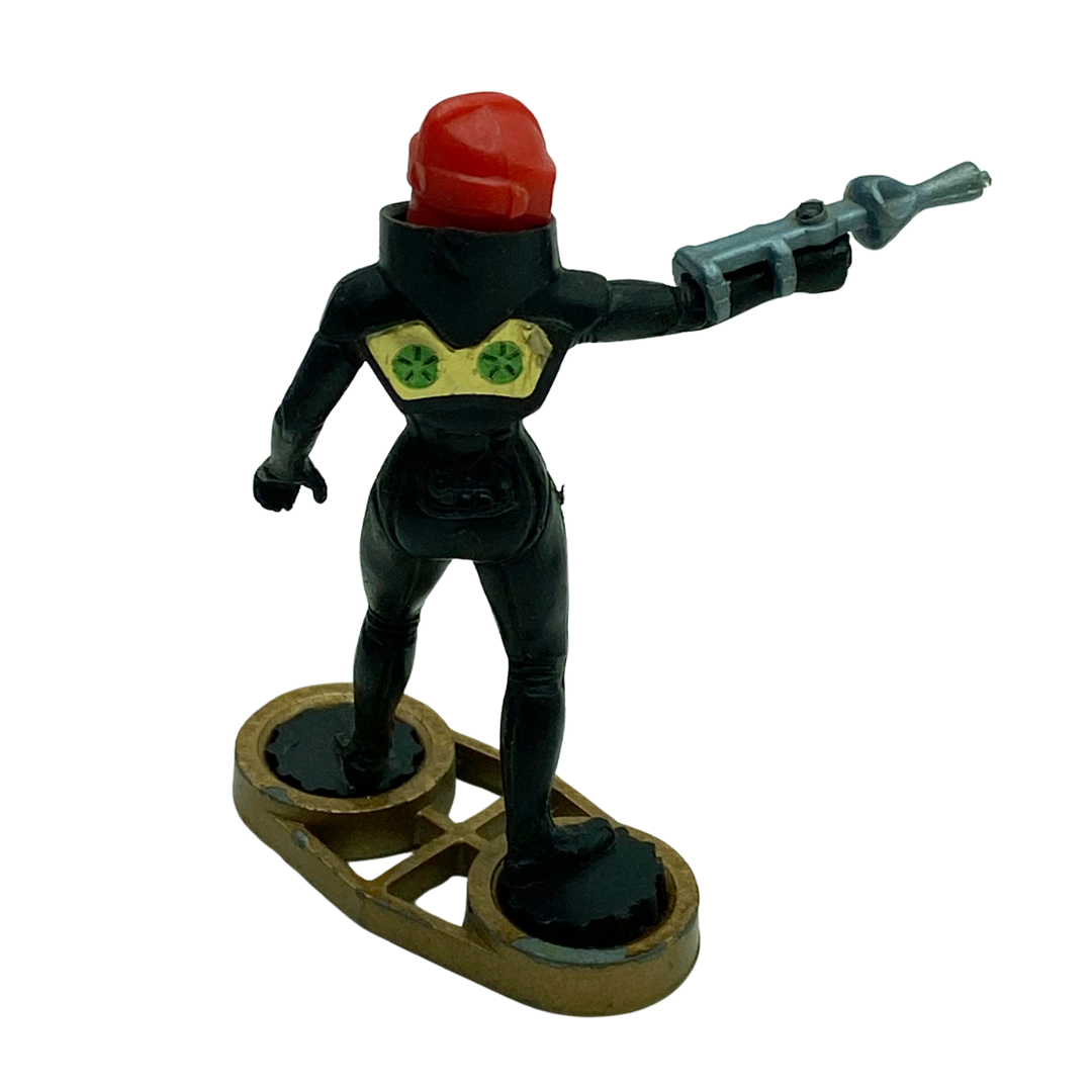 Britains Space Alien figure with gun and stand vintage toy 207-4