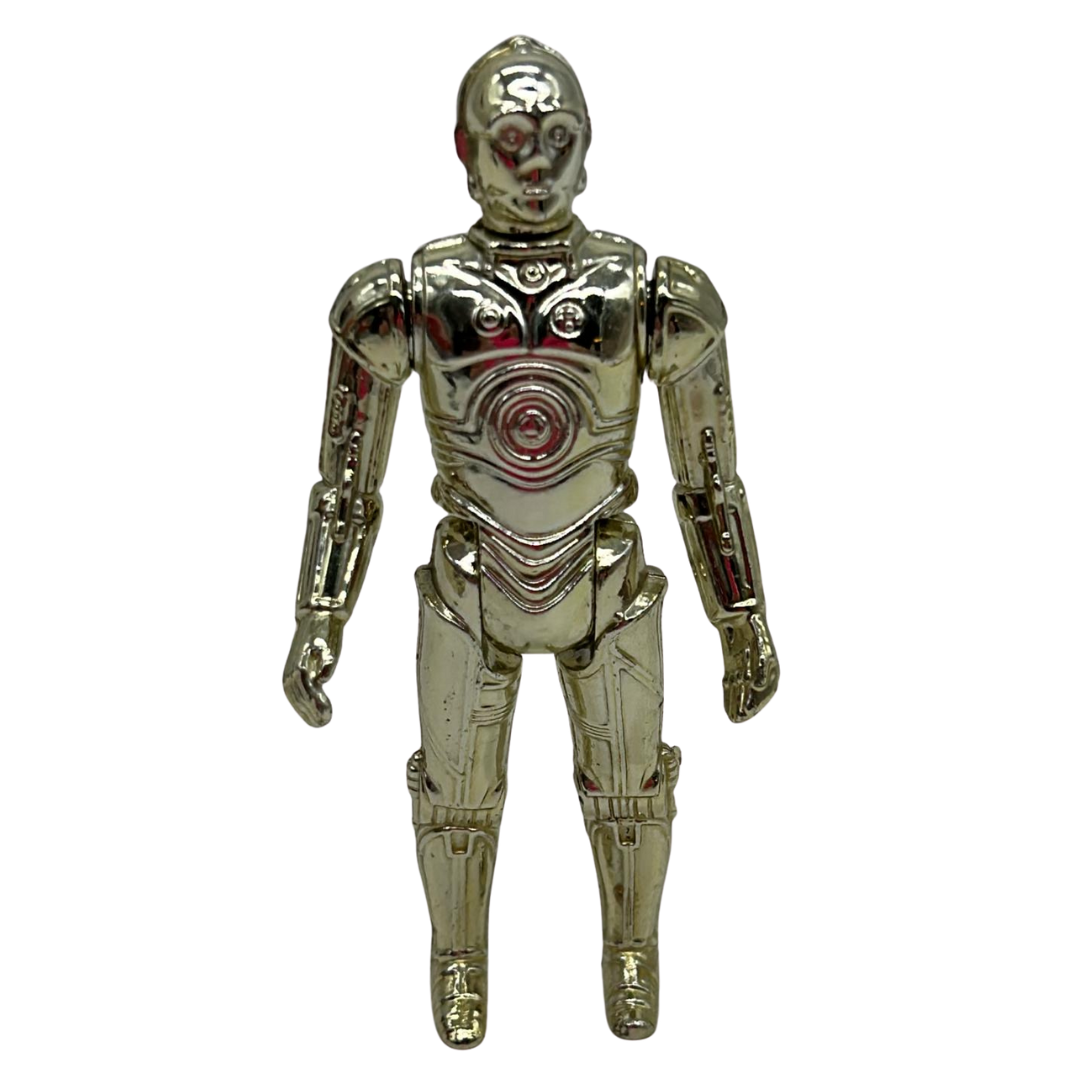 Vintage Star Wars C3P0 removable limbs complete with bag LFL 1982 Hong Kong 270