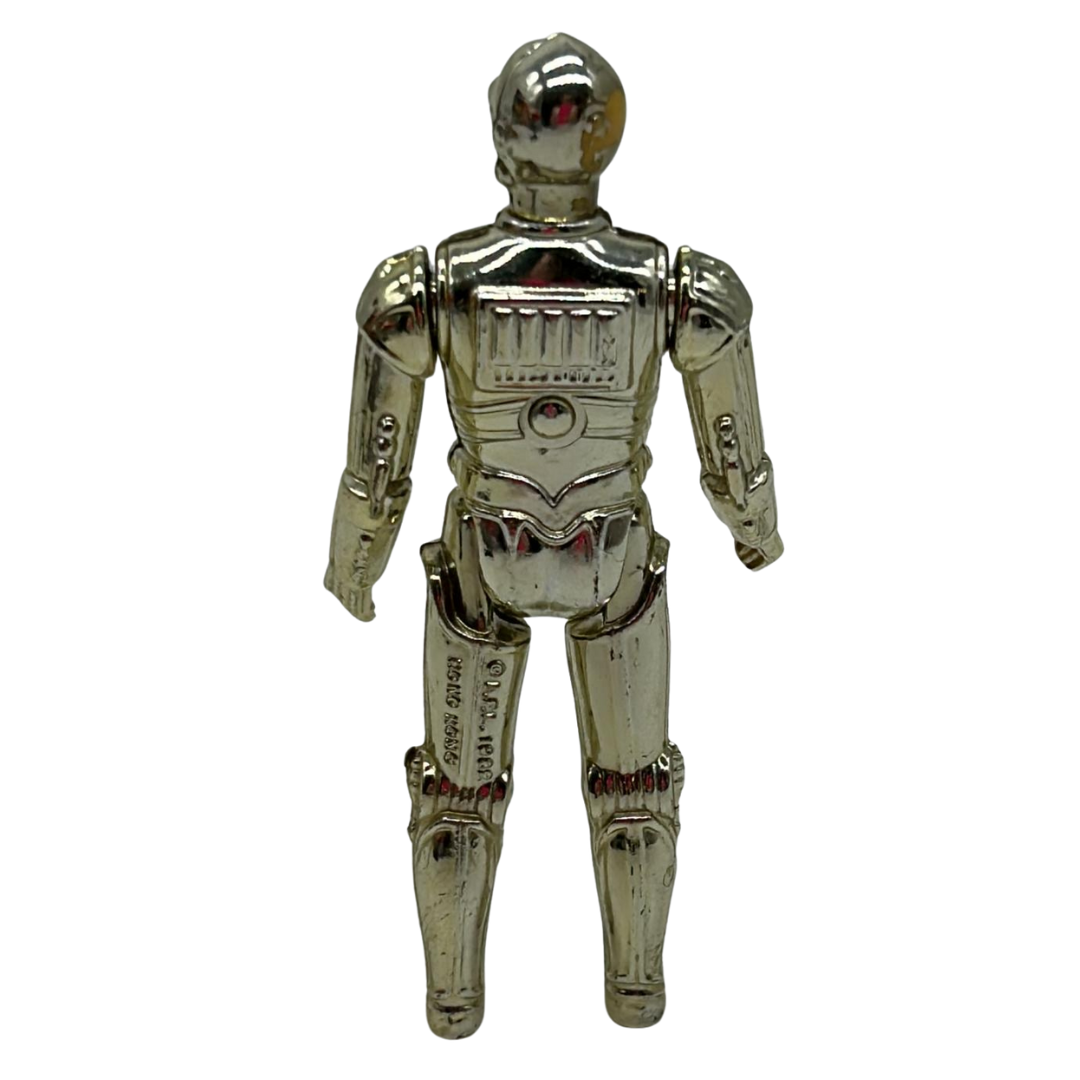 Vintage Star Wars C3P0 removable limbs complete with bag LFL 1982 Hong Kong 270