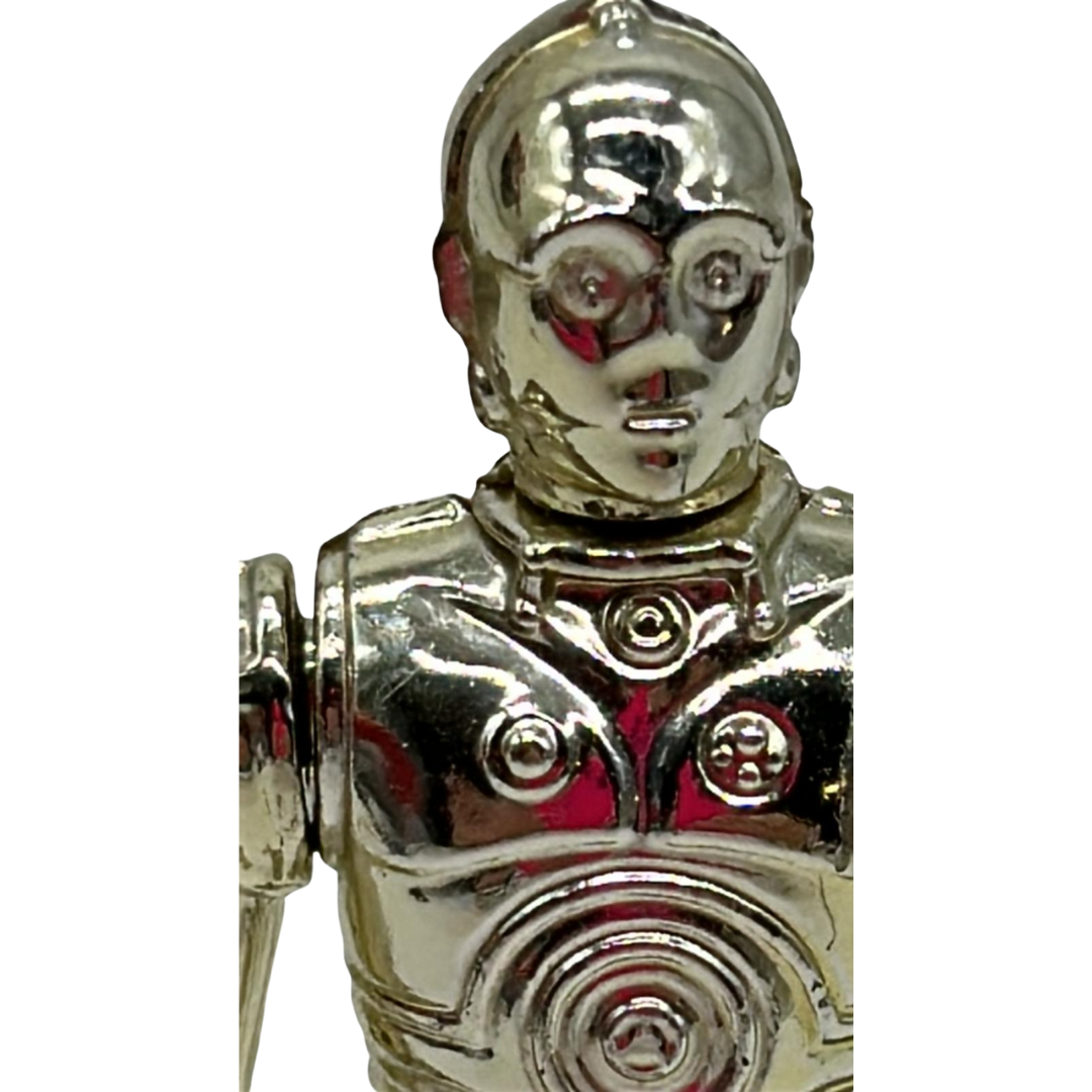 Vintage Star Wars C3P0 removable limbs complete with bag LFL 1982 Hong Kong 270