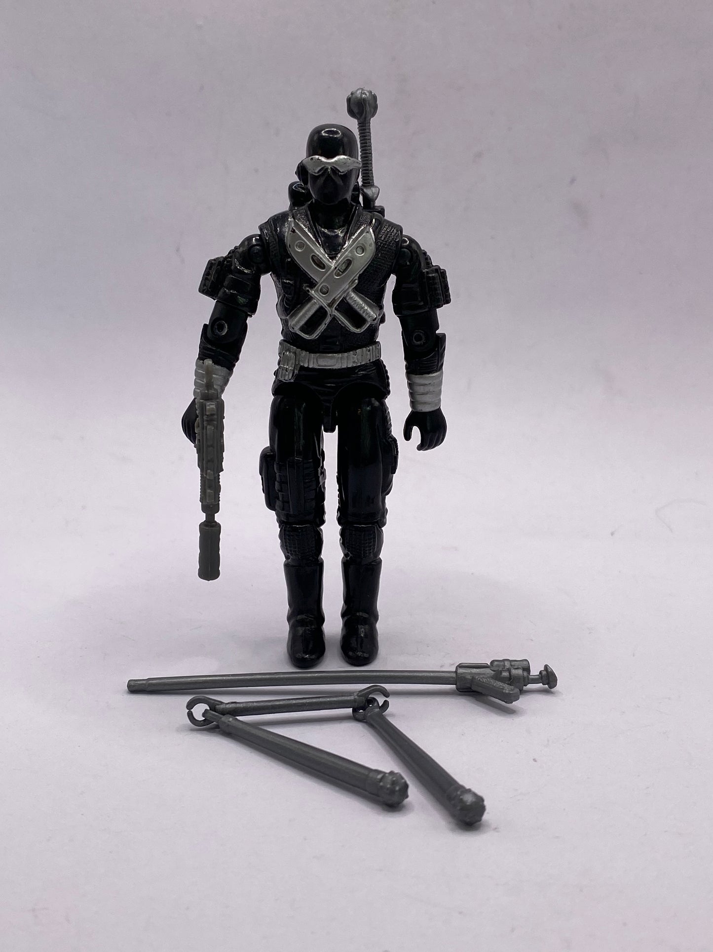 GI Joe, Action Force Snake Eyes V3 complete looks good but new O ring needed 62