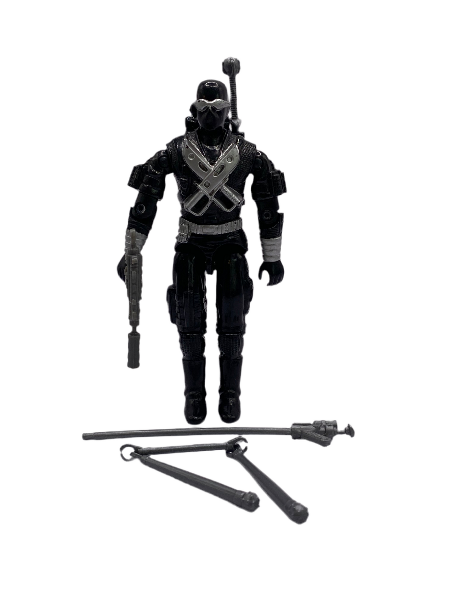 GI Joe, Action Force Snake Eyes V3 complete looks good but new O ring needed 62