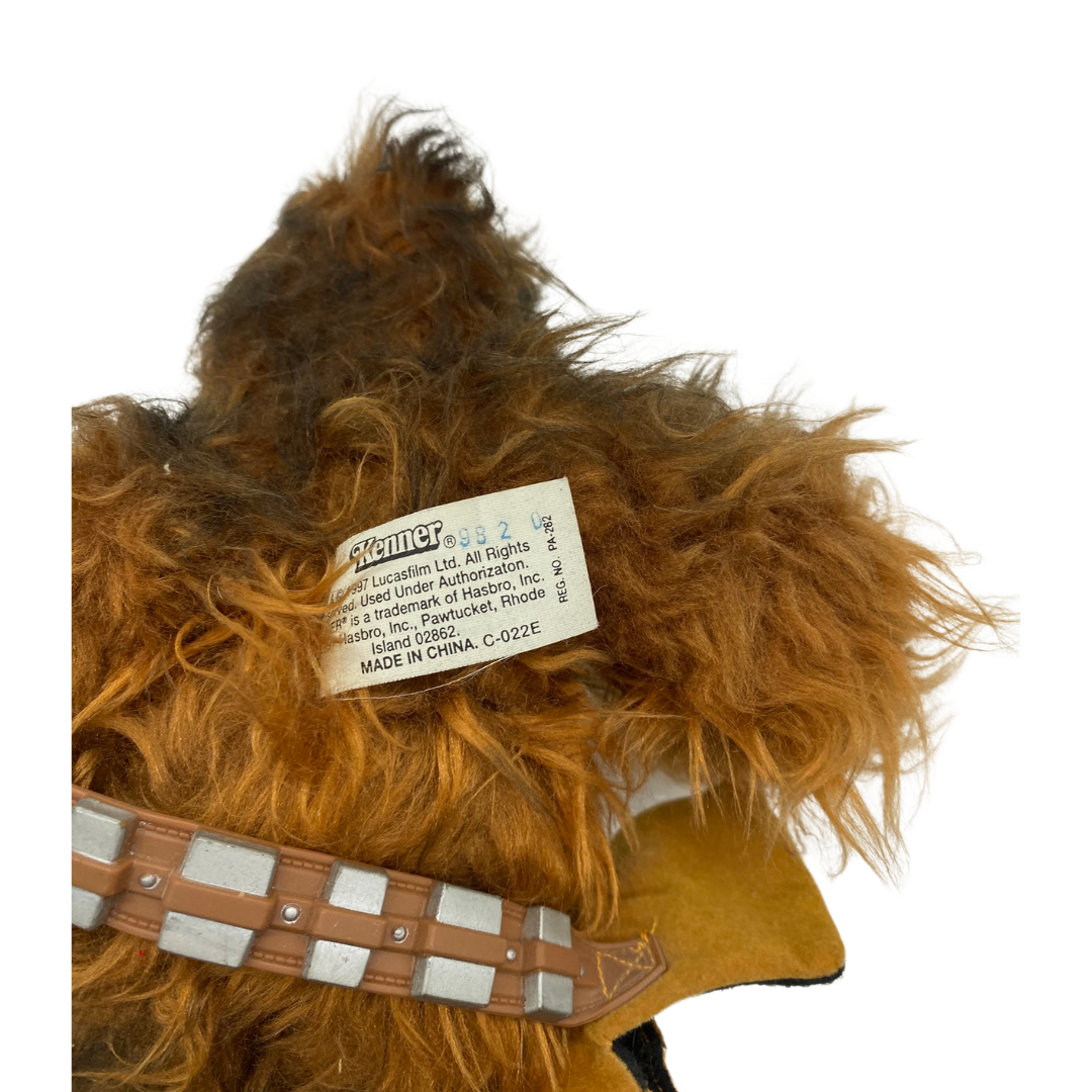 Vintage Star Wars Chewbacca 1997 plush by Kenner
