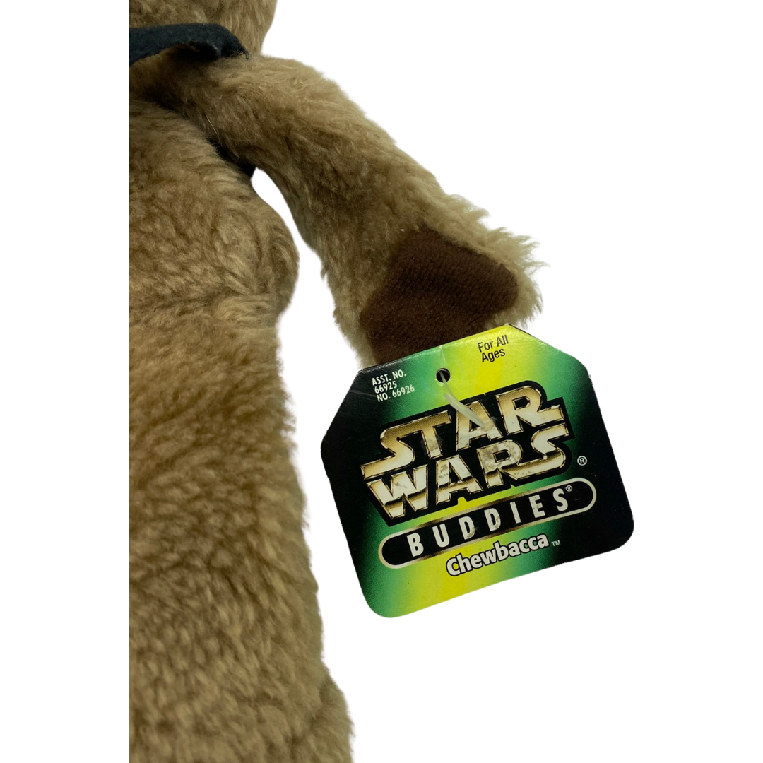 Vintage Star Wars Chewbacca buddies 1997 plush by Kenner