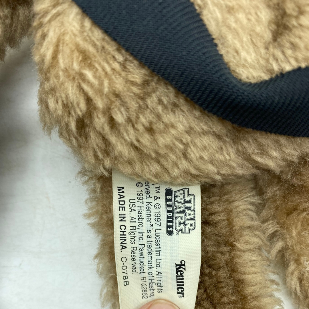 Vintage Star Wars Chewbacca buddies 1997 plush by Kenner