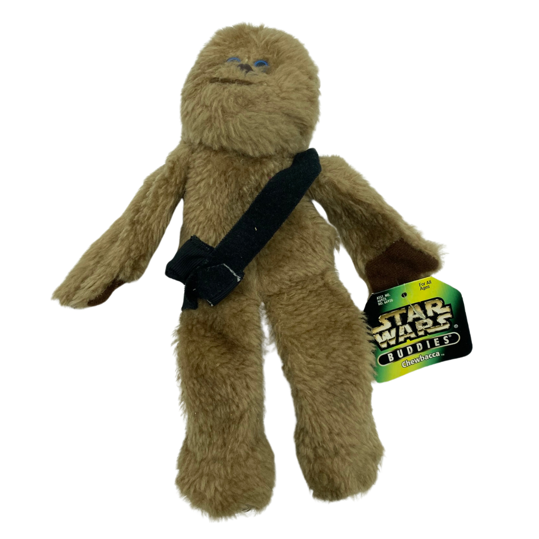 Vintage Star Wars Chewbacca buddies 1997 plush by Kenner