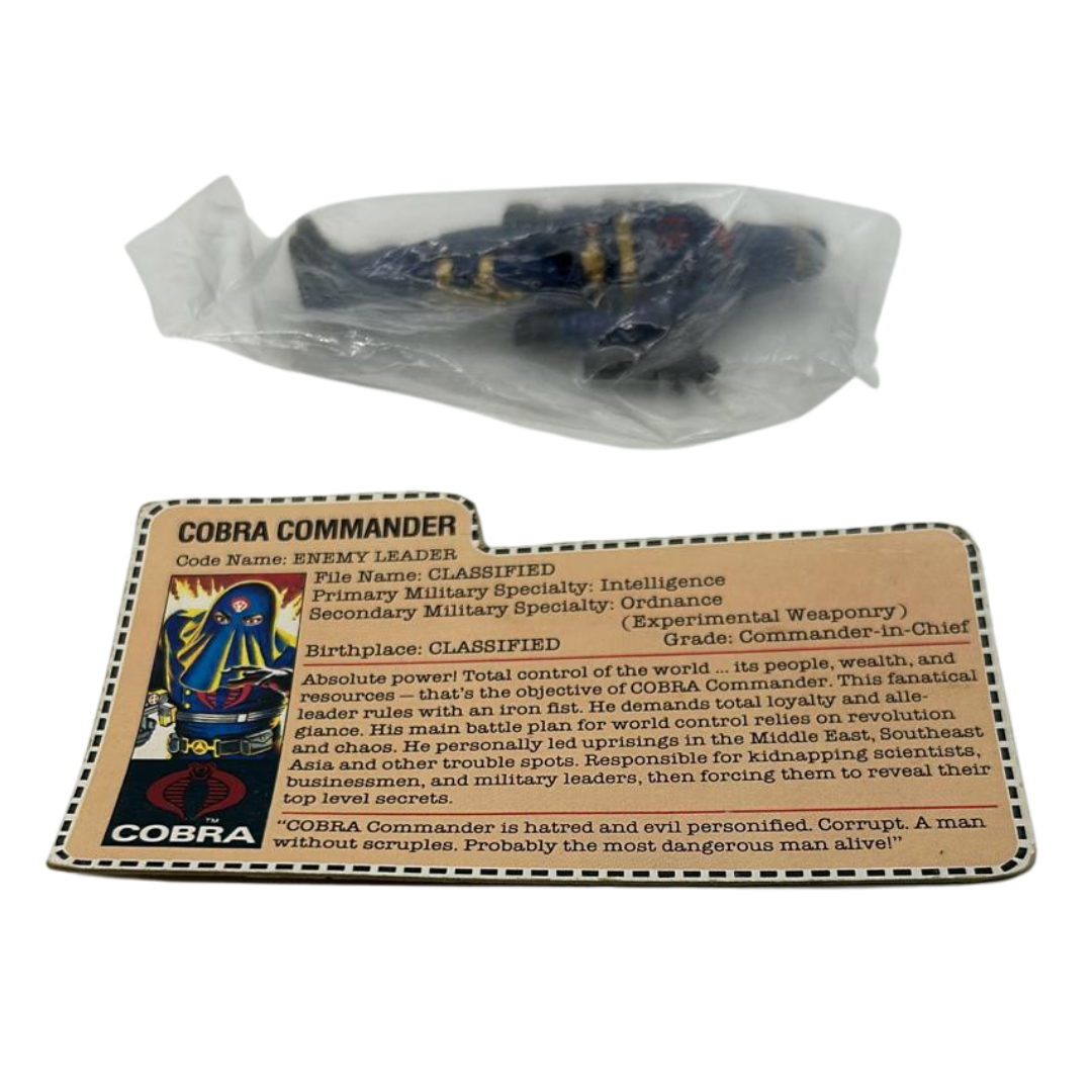 GI Joe, Action Force Cobra Commander Hooded Mail Away Figure 497