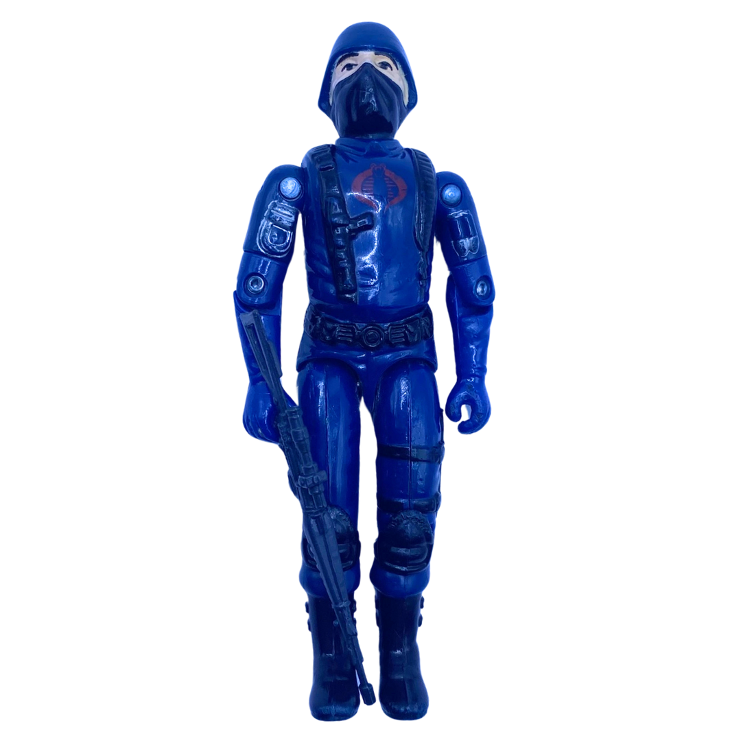 GI Joe, Action Force Cobra Trooper complete figure good logo 653