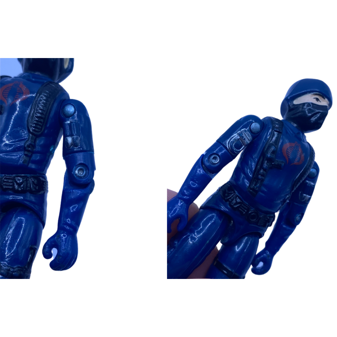 GI Joe, Action Force Cobra Trooper complete figure good logo 653