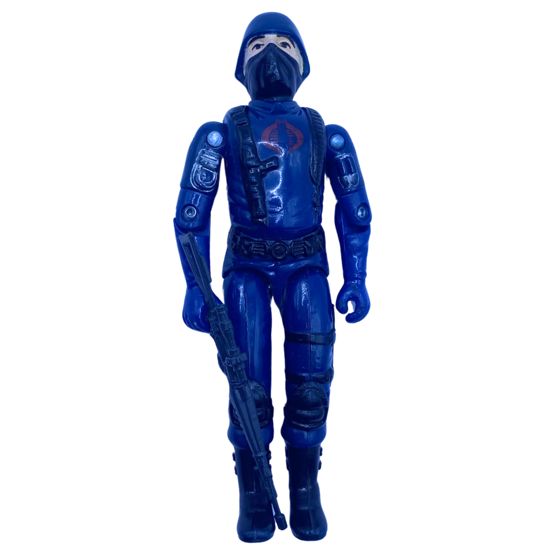 GI Joe, Action Force Cobra Trooper complete figure good logo 653