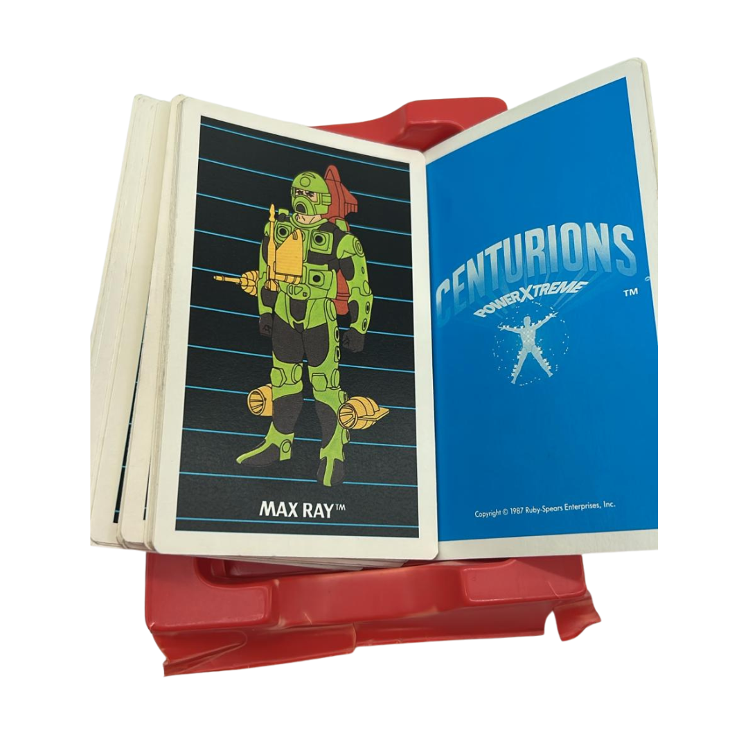 Centurions 1987 card game by Waddingtons with insert and box 890