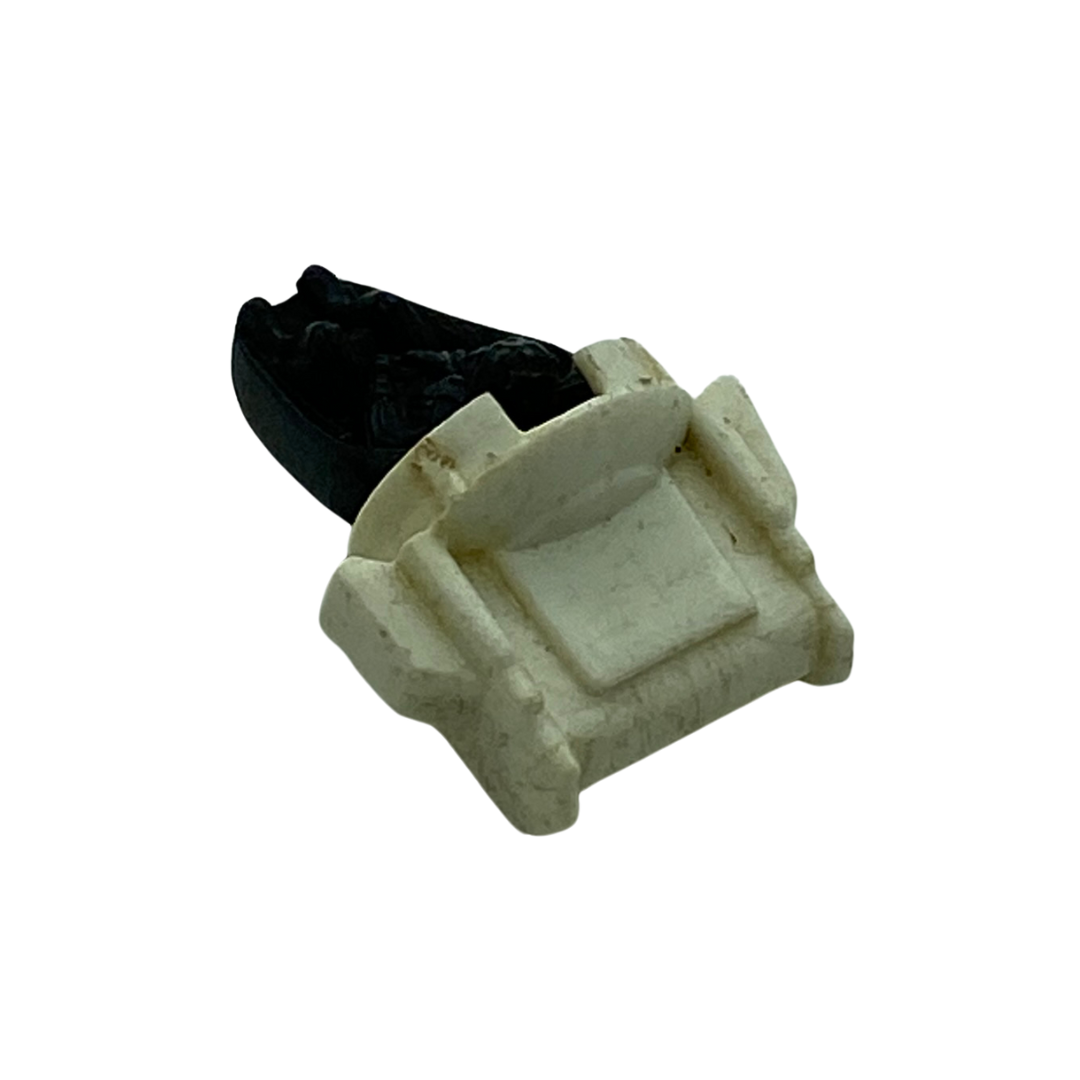 Vintage Star Wars white Tie Fighter Die-Cast pilot part 102G