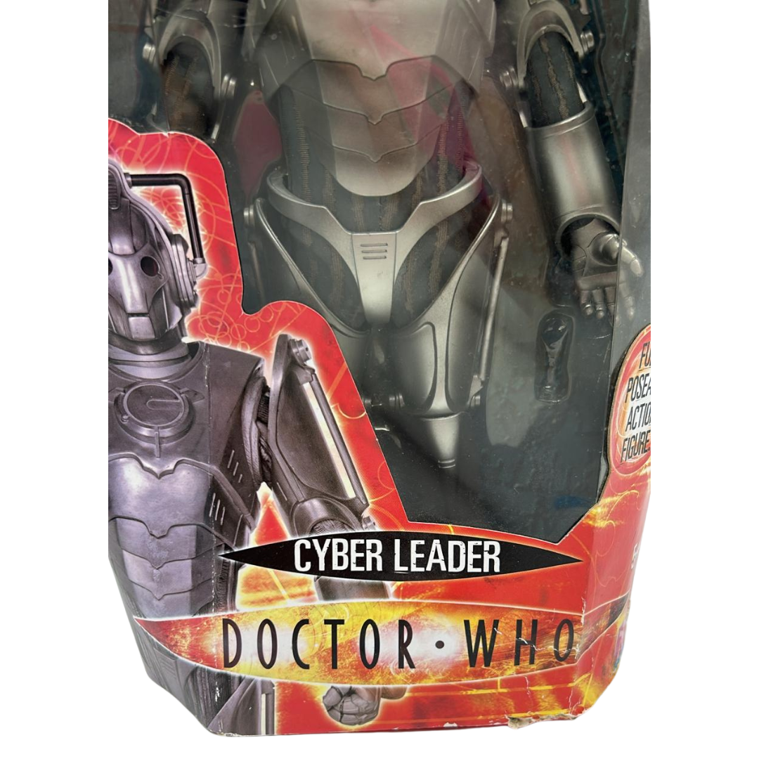 Doctor Who Cyber Leader figure in opened box 443