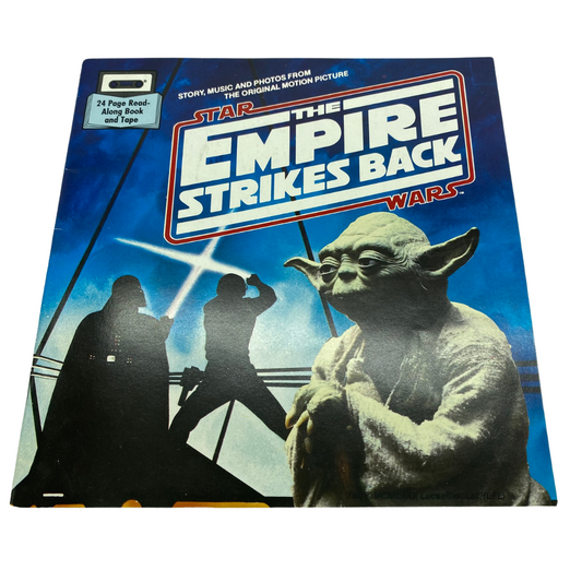 Star Wars Empire Strikes Back read along tape book
