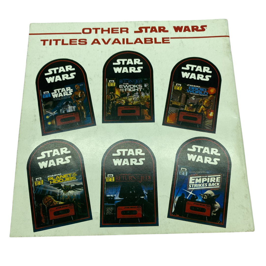 Star Wars Empire Strikes Back read along tape book