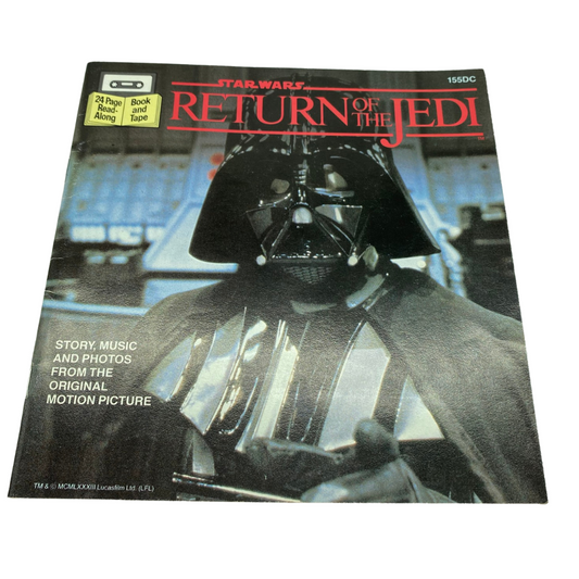 Star Wars Return Of The Jedi read along tape book