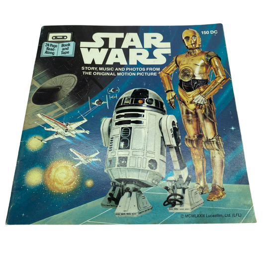 Star Wars A New Hope read along tape book