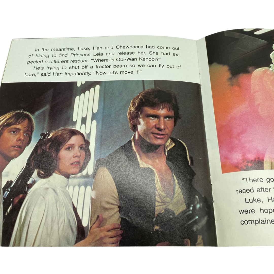 Star Wars A New Hope read along tape book