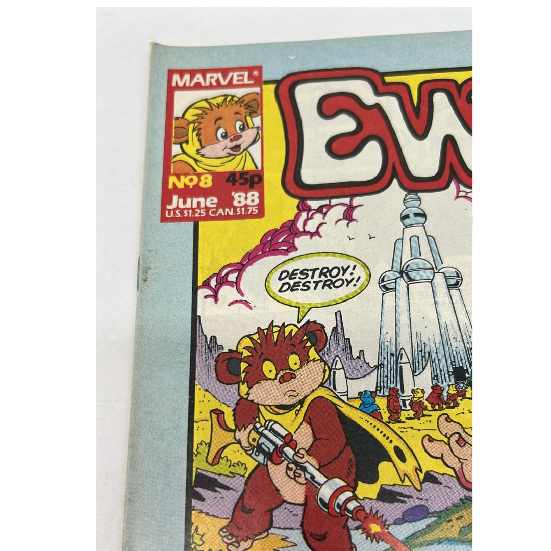 Star Wars Ewoks comic #8 King For A Day June 1988