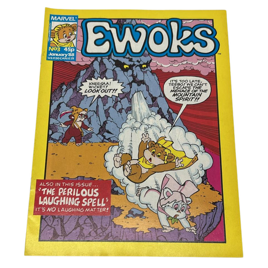 Star Wars Ewoks comic #3 January 1988 number three Perilous Laughing Spell