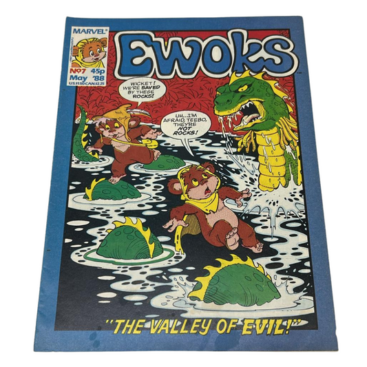 Star Wars Ewoks comic #7 May 1988 number seven The Valley Of Evil