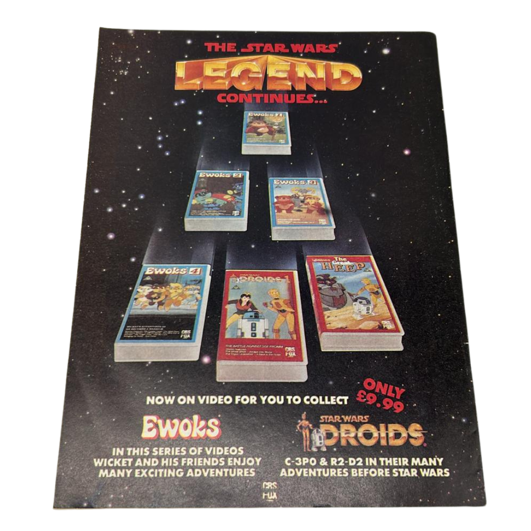 Star Wars Ewoks comic #7 May 1988 number seven The Valley Of Evil