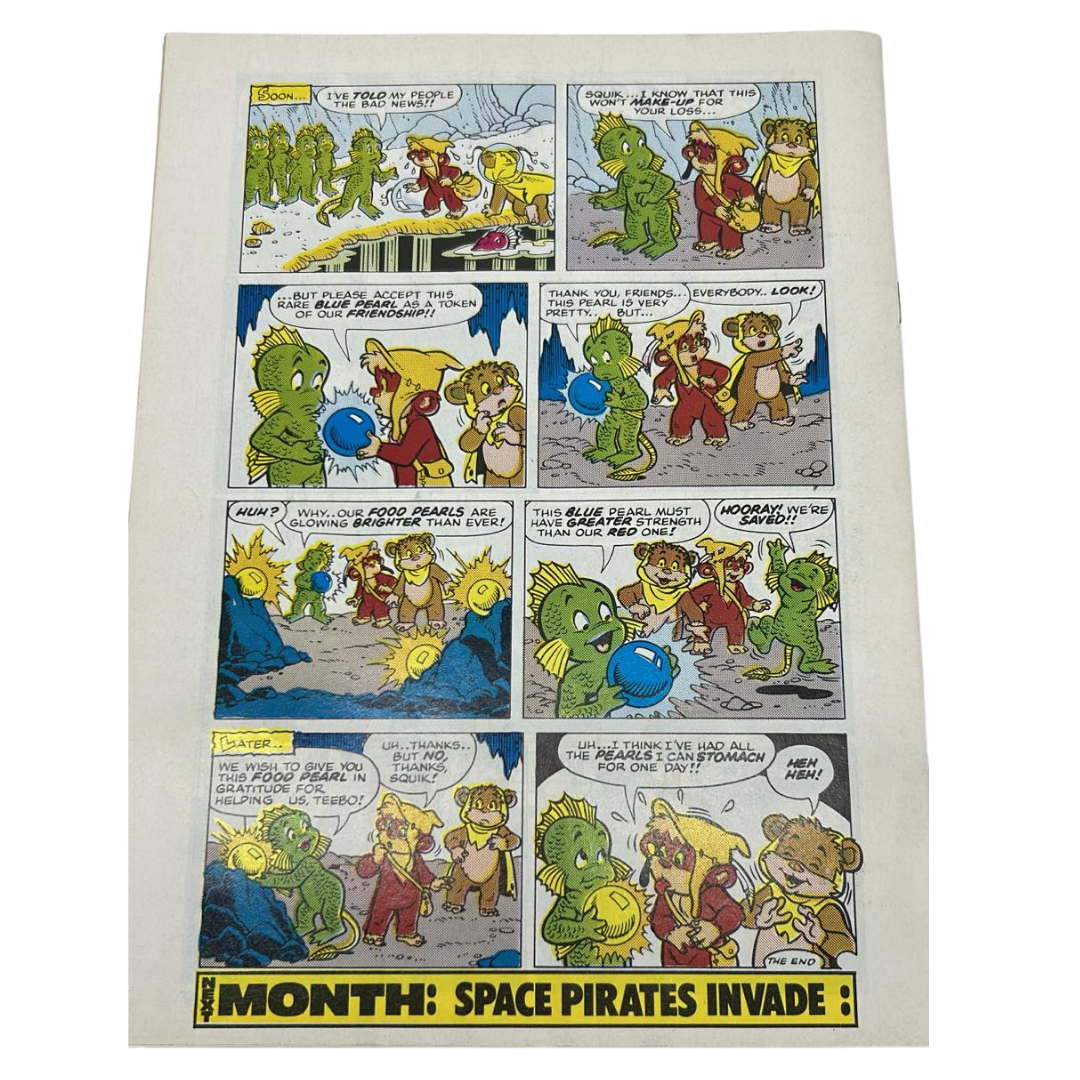 Star Wars Ewoks comic #1 November 1987 number one Underwater Kingdom