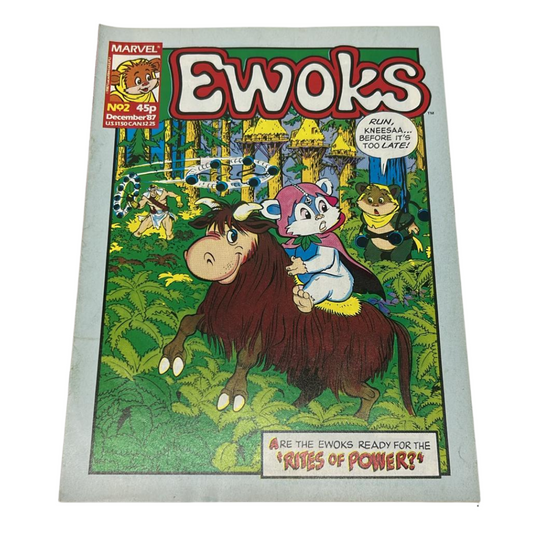 Star Wars Ewoks comic #2 December 1987 number two Rites Of Power