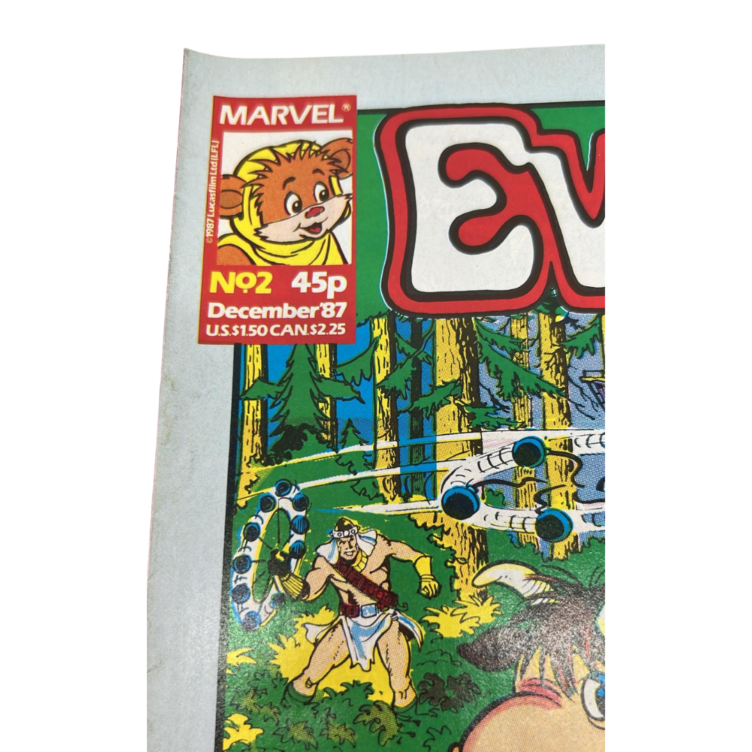 Star Wars Ewoks comic #2 December 1987 number two Rites Of Power