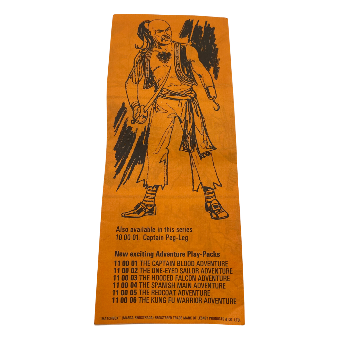 Fighting Furies by Matchbox Hook pirate instruction booklet 367
