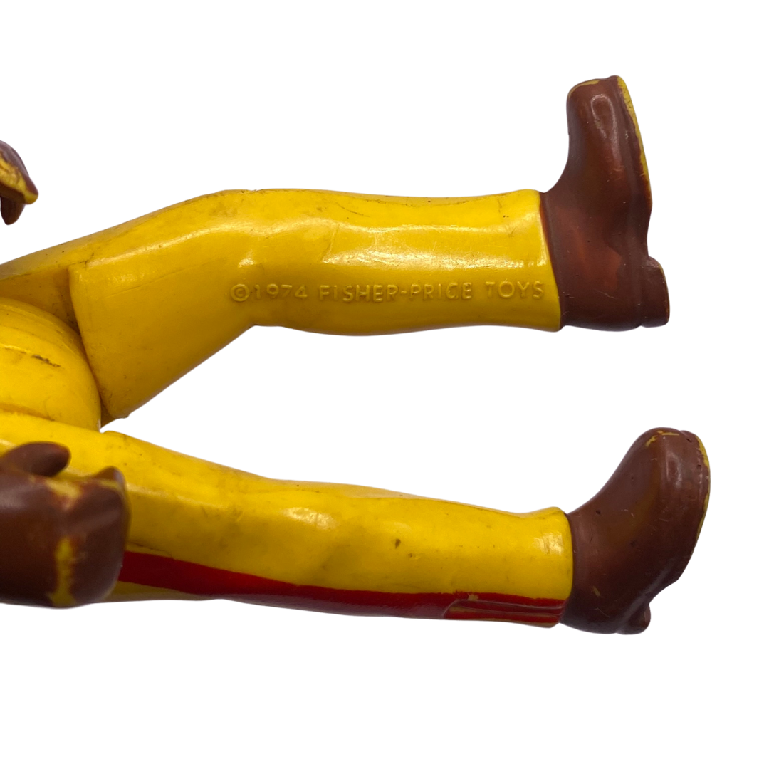 Vintage Fisher Price Adventure People Racing Car Driver 1974 figure 336