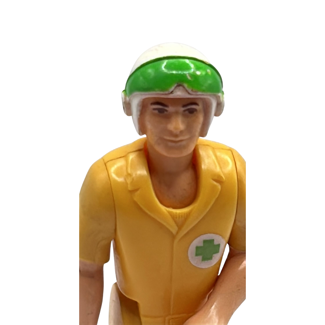 Fisher Price Adventure People figure Rescue pilot, Rescue Copter 901