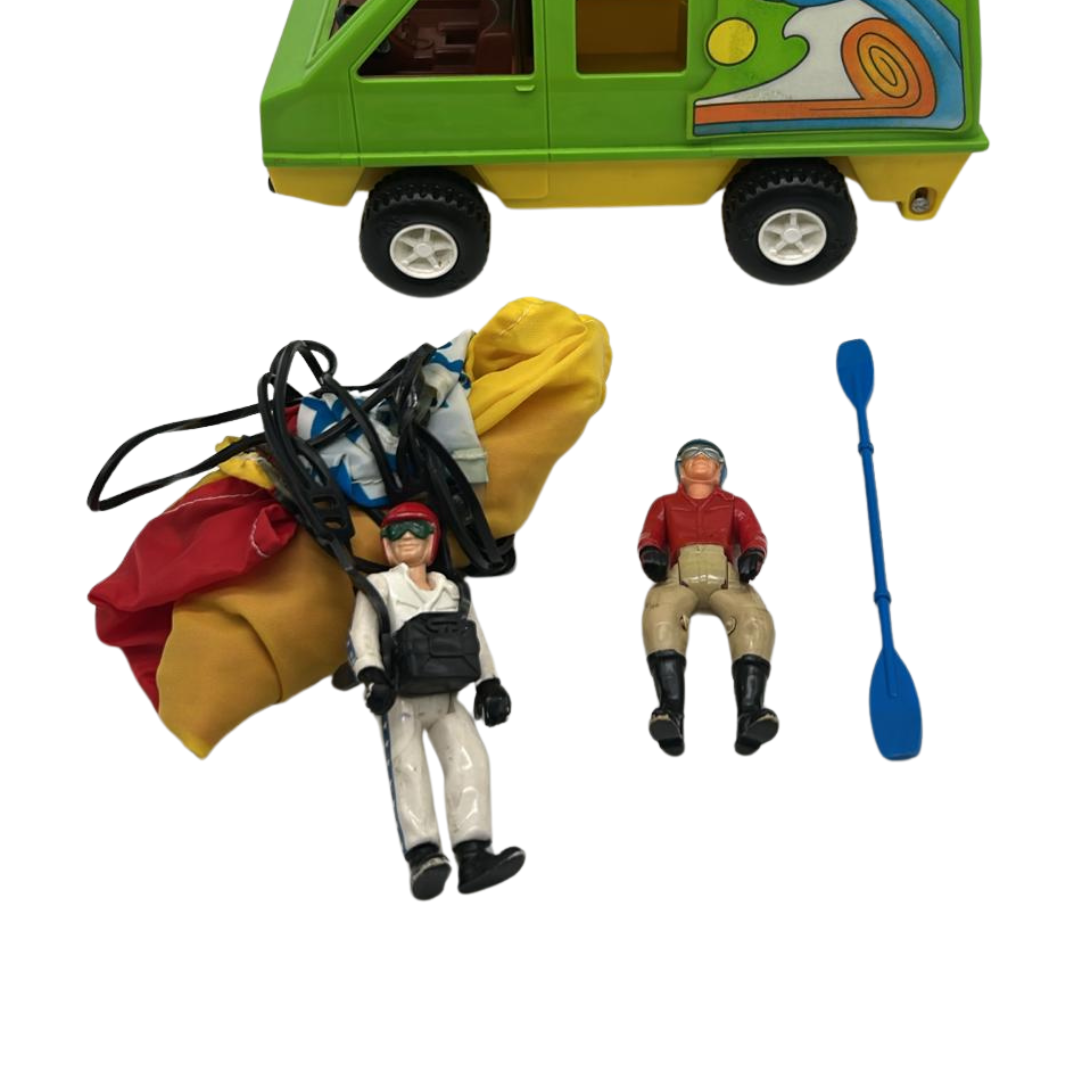 Fisher Price Adventure People set 308 Daredevil Sports Van not complete 402