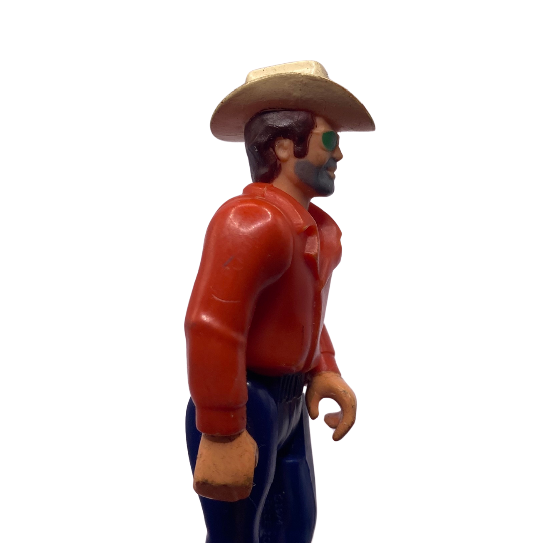Fisher Price Adventure People 1974 Cowboy from Dune Buster red version 693