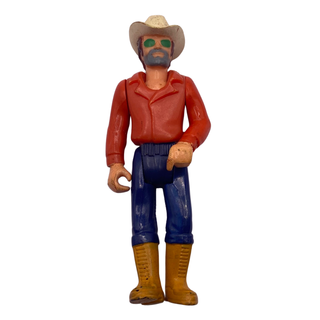 Fisher Price Adventure People 1974 Cowboy from Dune Buster red version 693