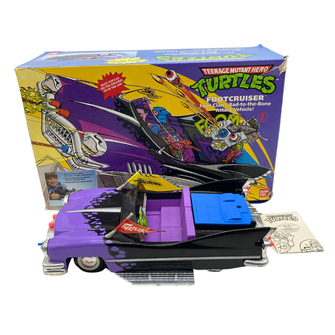 Teenage Mutant Ninja Turtles Foot Cruiser complete and with box