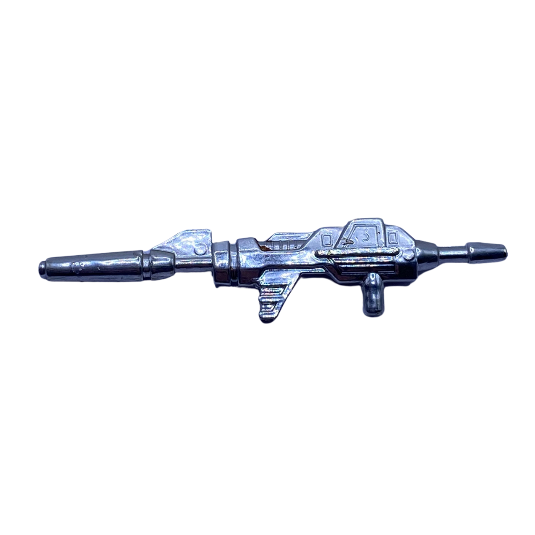 Transformers G1 Mirage gun part Autobot good silver chrome 265