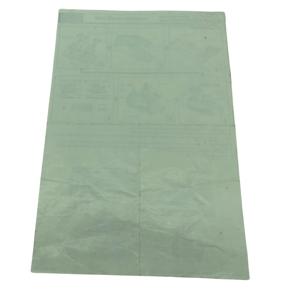 GI Joe, Action Force Persuader tank instructions sheet 321
