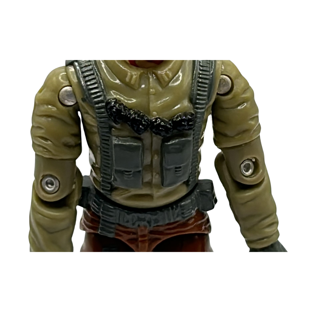 GI Joe, Action Force Bullhorn figure complete & with filecard Vintage Hasbro 66