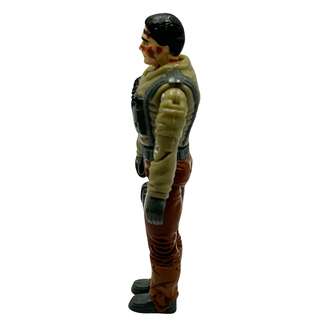 GI Joe, Action Force Bullhorn figure complete & with filecard Vintage Hasbro 66
