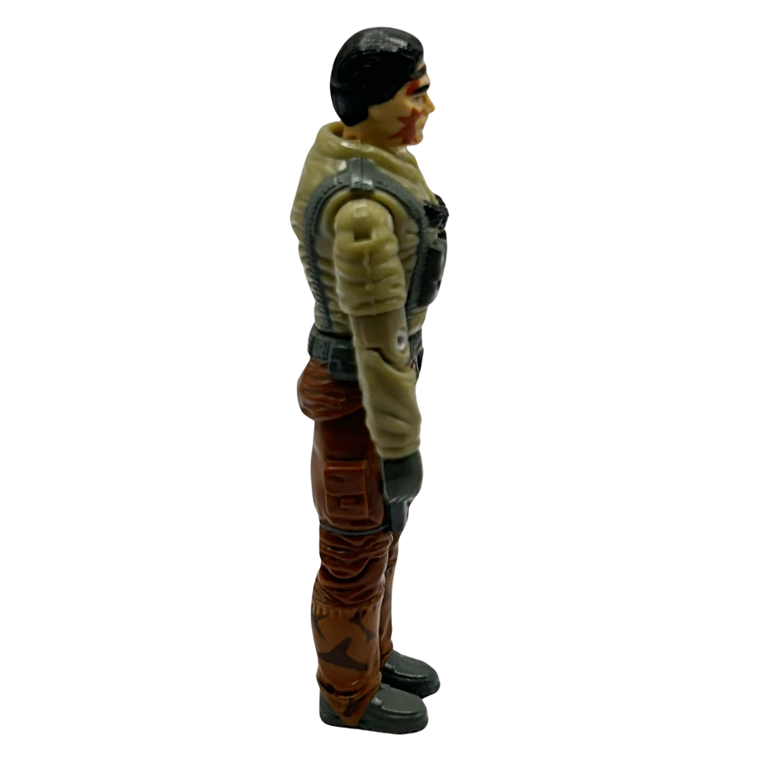 GI Joe, Action Force Bullhorn figure complete & with filecard Vintage Hasbro 66