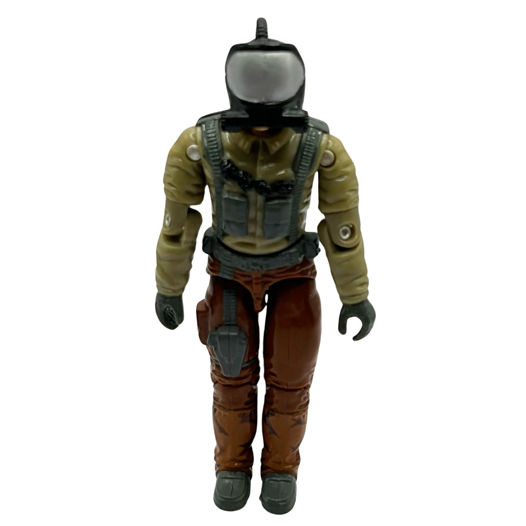 GI Joe, Action Force Bullhorn figure complete & with filecard Vintage Hasbro 66