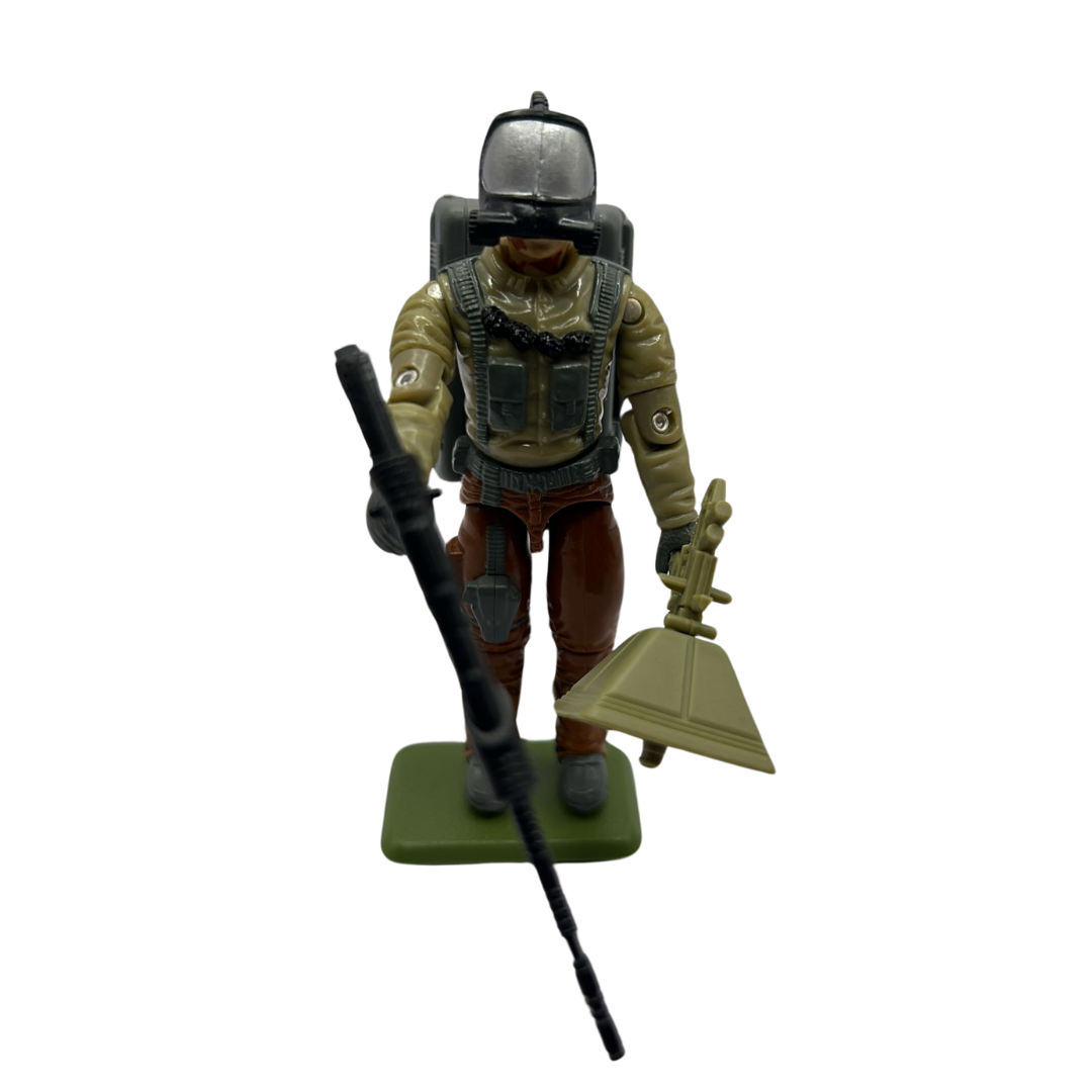 GI Joe, Action Force Bullhorn figure complete & with filecard Vintage Hasbro 66