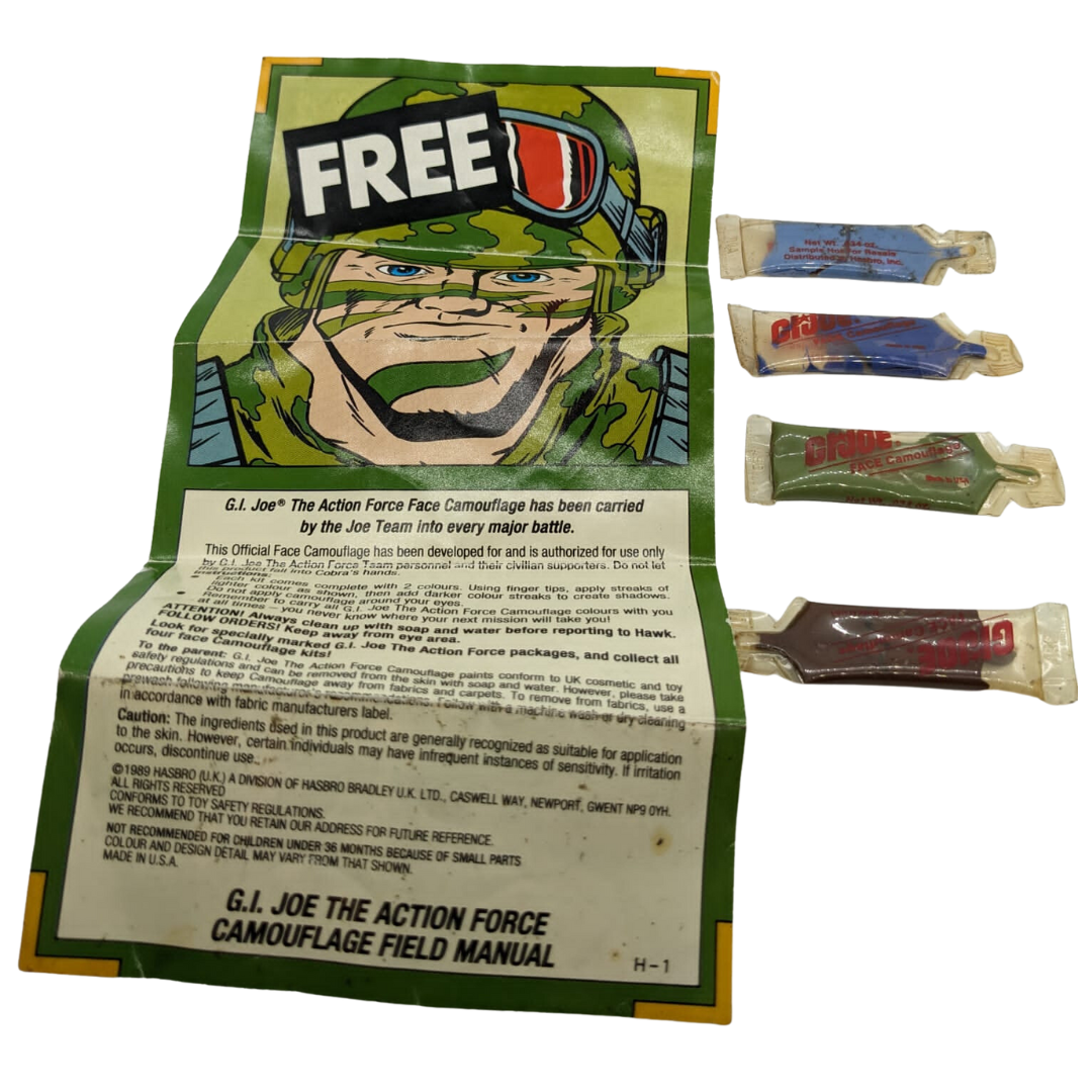 GI Joe the Action Force Camouflage Jungle kit and sea kit 235