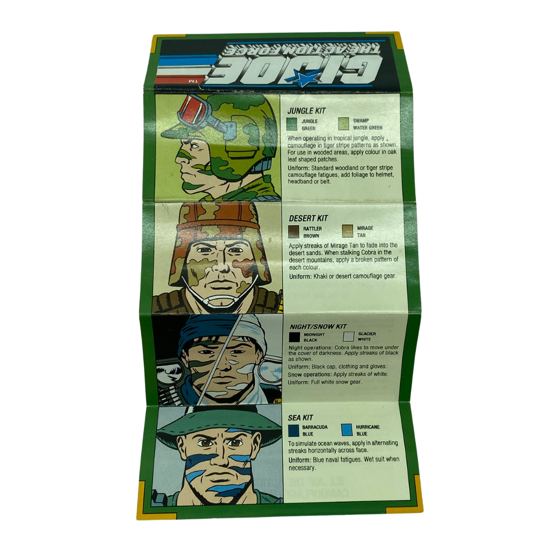 GI Joe The Action Force camouflage offer leaflet 301